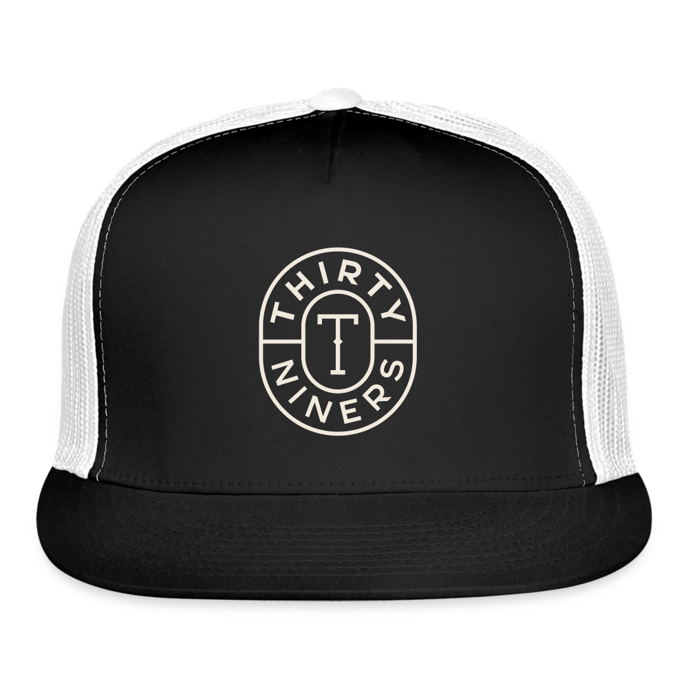 Trucker Cap - black/white