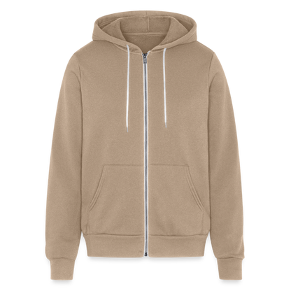 39ers Main Logo - Zip Up Hoodie - tan