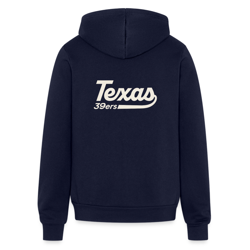 39ers Main Logo - Zip Up Hoodie - navy